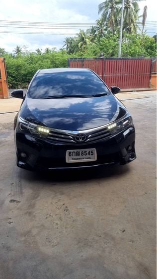 Toyota Altis 2016 1.8 Esport Sedan เบนซิน ไม่ติดแก๊ส เกียร์อัตโนมัติ ดำ
