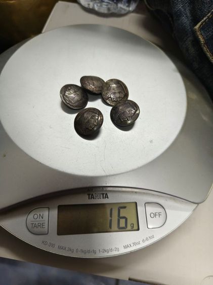 (423) กระดุมเงิน งานเก่า รูปที่ 6