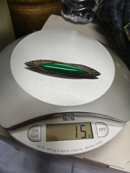 (3010) เข็มกลัดเงิน งานเก่า รูปที่ 7