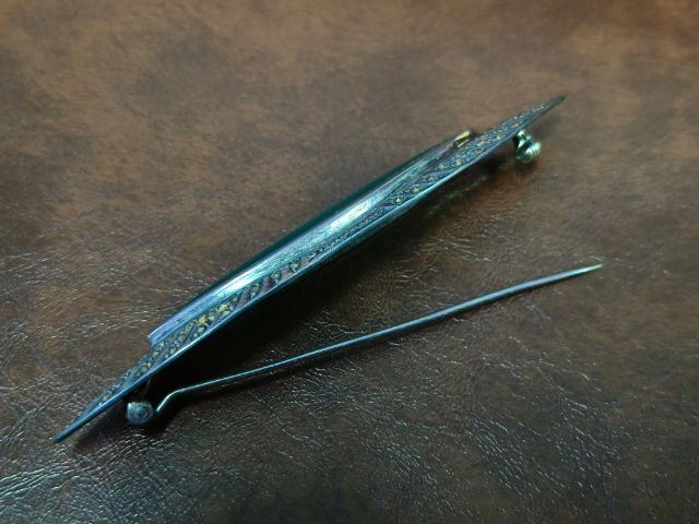 (3010) เข็มกลัดเงิน งานเก่า รูปที่ 5