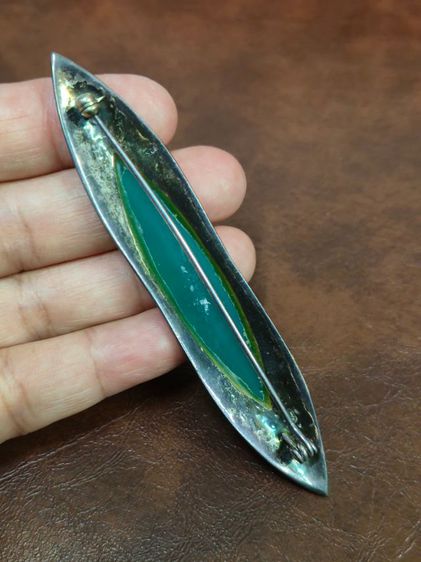 (3010) เข็มกลัดเงิน งานเก่า รูปที่ 2