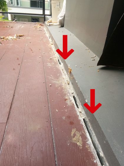 ป้องกันน้ำรั่วซึมด้วยแผ่นเมมเบรนเป่าไฟ นวตกรรมใหมwaterproof membrane,  กันซึมดาดฟ้า กันซึมตกแต่งร้านในห้างหลังคารั่ว ช่างทำกันซึมเมมเบรน รูปที่ 2