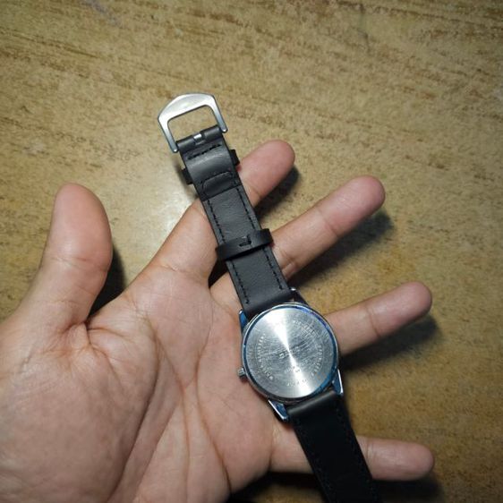 CASIO นาฬิกาข้อมือ สายหนังดำ รุ่น MTP-V001L-1b รูปที่ 5