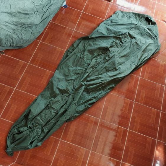 🇺🇲 เปลือกถุงนอนทหารสหรัฐ ปี1976 -  Cold War US M-1945 Water Repellent Sleeping Bag Case 🇺🇲Made in USA 🇺🇲 งานกองทัพ  U.S.ARMY
