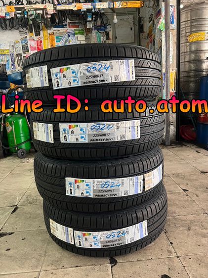 ขาย ยาง Michelin 225-60-17 (Primacy SUV+) ใหม่ ปี 24 รูปที่ 5