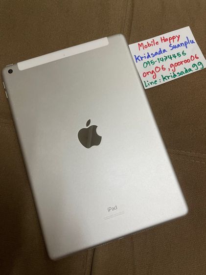 Apple 128 GB iPad Gen 8 128GB Cellular Wifi TH  Silver ใส่ซิมได้ มือ2 ศูนย์ไทย ใช้เองขายเอง เครื่องสวยเดิมๆ