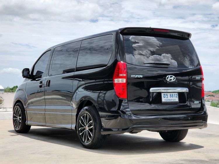 Hyundai H-1  2018 2.5 Elite Plus Van ดีเซล ไม่ติดแก๊ส เกียร์อัตโนมัติ ดำ รูปที่ 4