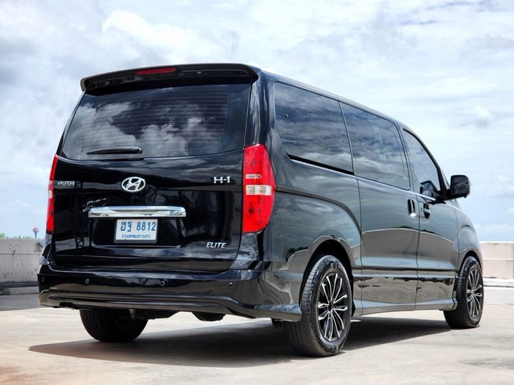 Hyundai H-1  2018 2.5 Elite Plus Van ดีเซล ไม่ติดแก๊ส เกียร์อัตโนมัติ ดำ รูปที่ 2