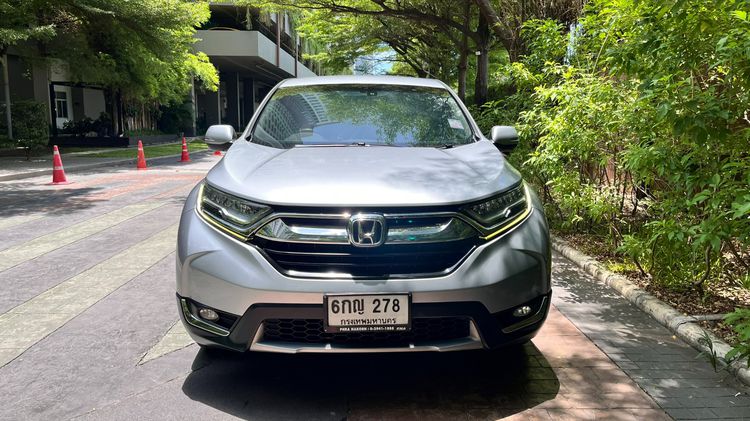 Honda CR-V 2017 2.4 EL 4WD Utility-car เบนซิน ไม่ติดแก๊ส เกียร์อัตโนมัติ บรอนซ์เงิน