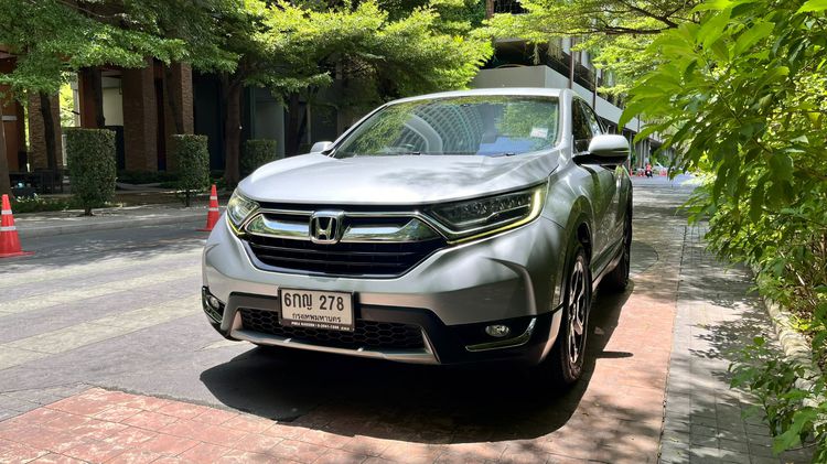 Honda CR-V 2017 2.4 EL 4WD Utility-car เบนซิน ไม่ติดแก๊ส เกียร์อัตโนมัติ บรอนซ์เงิน รูปที่ 3
