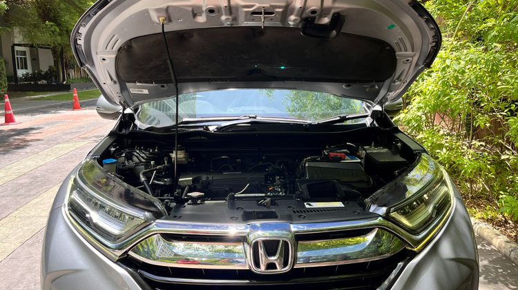 Honda CR-V 2017 2.4 EL 4WD Utility-car เบนซิน ไม่ติดแก๊ส เกียร์อัตโนมัติ บรอนซ์เงิน รูปที่ 2
