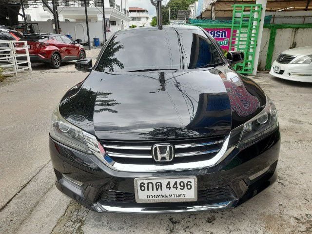 Honda Accord 2016 2.0 EL Sedan เบนซิน ไม่ติดแก๊ส เกียร์อัตโนมัติ ดำ