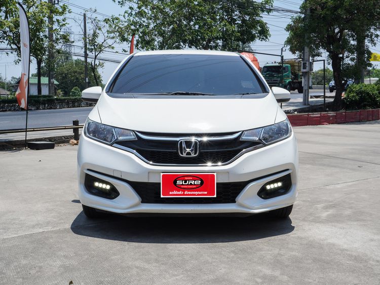 Honda Jazz 2018 1.5 V Plus i-VTEC Sedan เบนซิน ไม่ติดแก๊ส เกียร์อัตโนมัติ ขาว รูปที่ 2