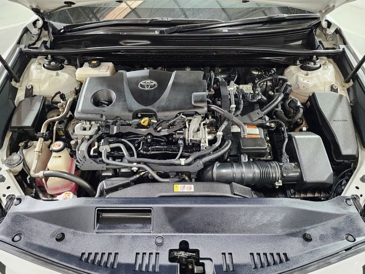 Toyota Camry 2019 2.5 HV Premium Sedan ไฮบริด เกียร์อัตโนมัติ ขาว รูปที่ 3