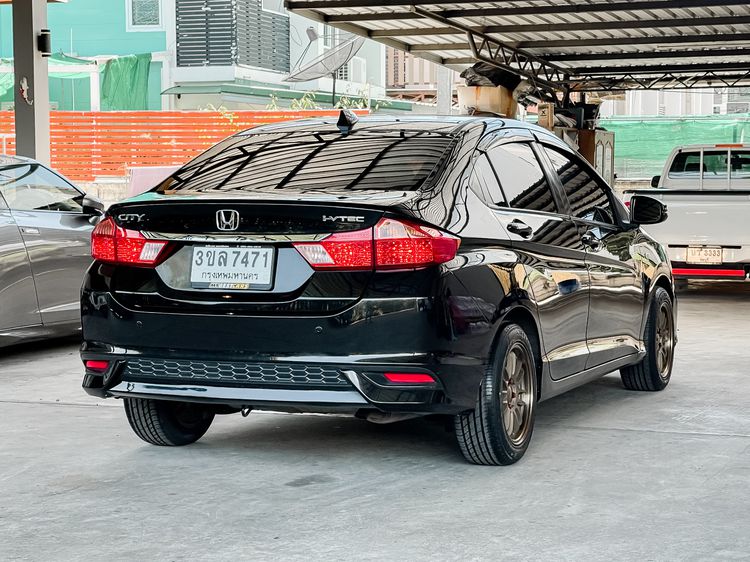 Honda City 2018 1.5 V i-VTEC Sedan เบนซิน ไม่ติดแก๊ส เกียร์อัตโนมัติ ดำ รูปที่ 3