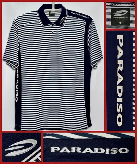 ⚠️ของใหม่‼️เสื้อโปโล Paradiso ของแท้ รุ่น GOLF แบรนด์เสื้อผ้ากอล์ฟชั้นนำราคาแพง รูปที่ 1