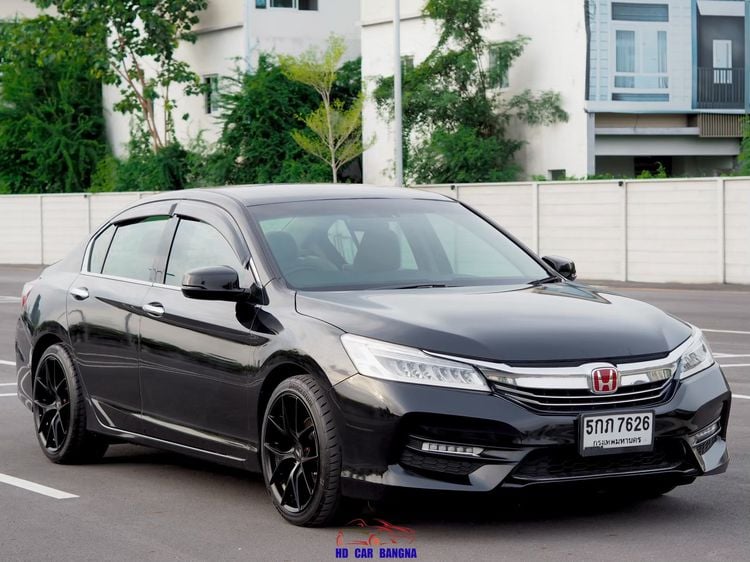 Honda Accord 2016 2.0 EL Sedan เบนซิน ไม่ติดแก๊ส เกียร์อัตโนมัติ ดำ รูปที่ 4