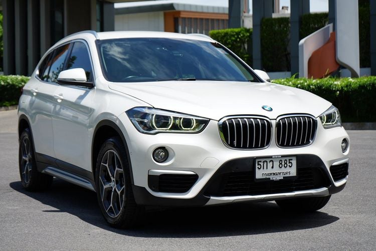 BMW X1 2017 1.5 sDrive18i xLine Utility-car เบนซิน ไม่ติดแก๊ส เกียร์อัตโนมัติ ขาว