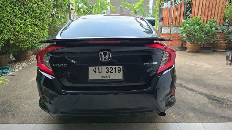 Honda Civic 2018 1.8 E i-VTEC Sedan เบนซิน ไม่ติดแก๊ส เกียร์อัตโนมัติ ดำ รูปที่ 4