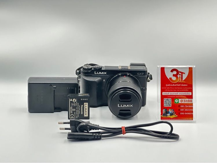กล้องมิลเลอร์เลส Panasonic LUMIX DMC-GX7 พร้อมเลนส์ MACRO 30mm