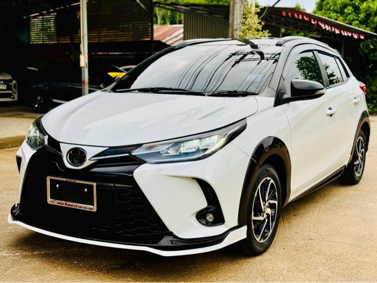 Toyota Yaris 2020 1.2 Sport Premium X Sedan เบนซิน ไม่ติดแก๊ส เกียร์อัตโนมัติ ขาว รูปที่ 4