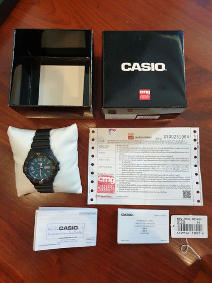 (ยังไม่ใช้) CASIO นาฬิกาข้อมือ รุ่น MRW-200H-2B3VDF วัสดุเรซิ่น สีฟ้าอ่อน รูปที่ 2