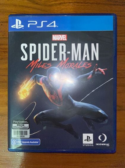 เกมส์ แผ่นเกม PS4 Spiderman Miles Morales