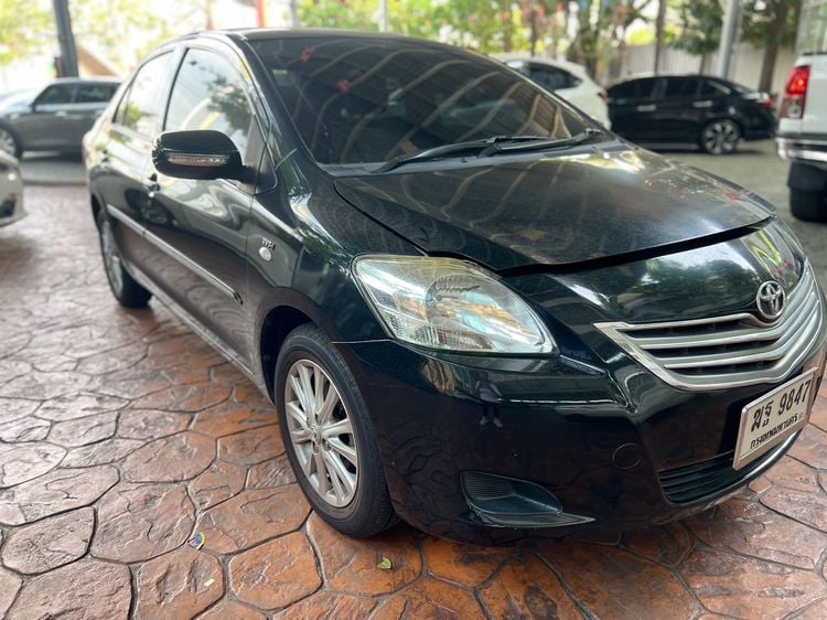 Toyota Soluna 2012 1.5 E Sedan เบนซิน ไม่ติดแก๊ส เกียร์อัตโนมัติ ดำ รูปที่ 2