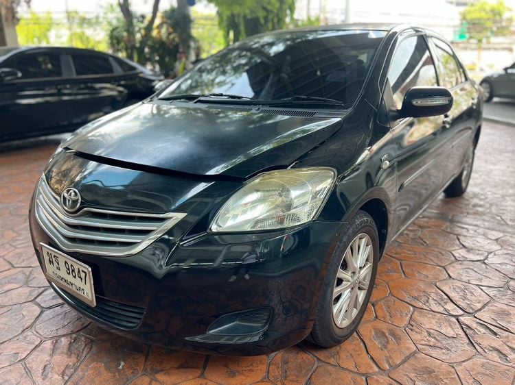 Toyota Soluna 2012 1.5 E Sedan เบนซิน ไม่ติดแก๊ส เกียร์อัตโนมัติ ดำ รูปที่ 1