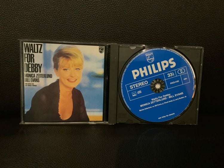 ภาษาอังกฤษ ขายแผ่นซีดี CD Jazz นักร้องแจ๊สเสียงดี บัลลาดทั้งอัลบั้มงานดีหายากกก  Monica Zetterlund Bill Evans Waltz For Debby Japan ส่งฟรี