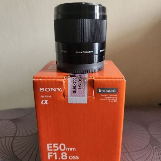 SONY E 50mm F1.8 OSS Lensa Kamera  (SEL50F18)