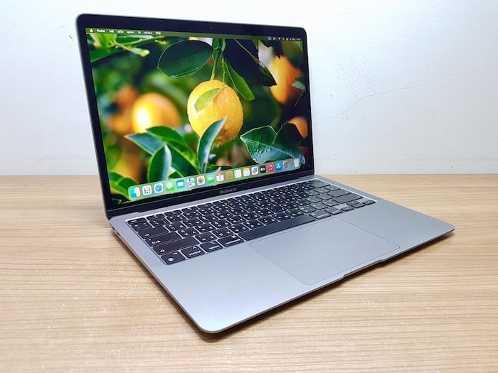 Apple Macbook Air แมค โอเอส 8 กิกะไบต์ อื่นๆ ไม่ใช่ MacbookAir (Retina13", 2020) M1 8-Core CPU 7-Core GPU SSD 256Gb Ram 8Gb สีสเปซเกรย์ ราคาสุดคุ้ม น่าใช้งาน