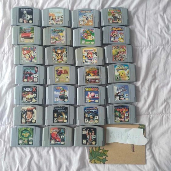 เครื่องเกมส์นินเทนโด USA N64 video games Nintendo 64