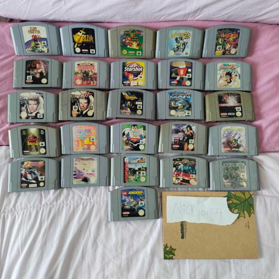 Nintendo 64 เครื่องเกมส์นินเทนโด PAL EUR Europe N64 Nintendo video games