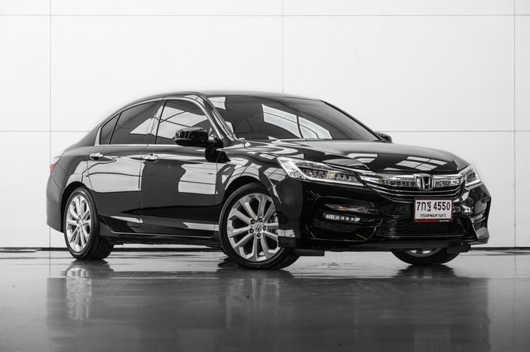 Honda Accord 2017 2.4 EL Sedan เบนซิน ไม่ติดแก๊ส เกียร์อัตโนมัติ ดำ รูปที่ 2
