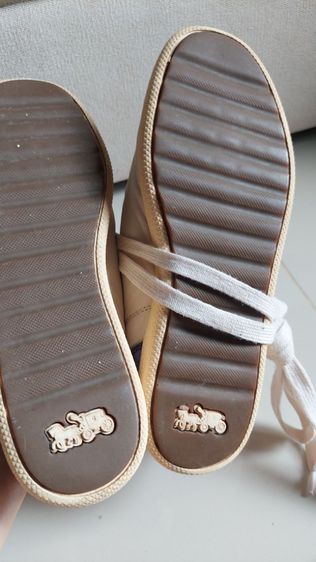 รองเท้าผ้าใบ coach แท้ ไซส์ 36  รูปที่ 5