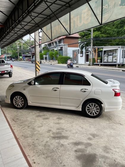 Toyota Vios 2012 1.5 E Sedan เบนซิน ไม่ติดแก๊ส เกียร์อัตโนมัติ ขาว