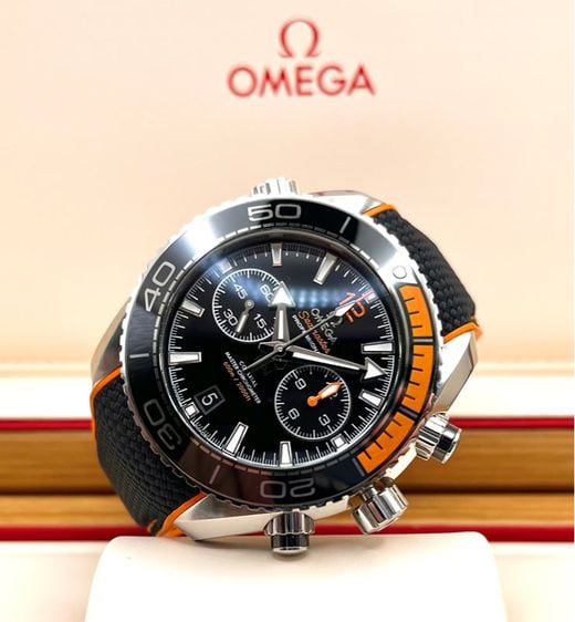 ดำ Omega Planet Ocean 45.5 mm Black Orange Full Set 