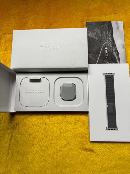 ไทเทเนียม เงิน Apple Watch Ultra 2-49มิน-LTE