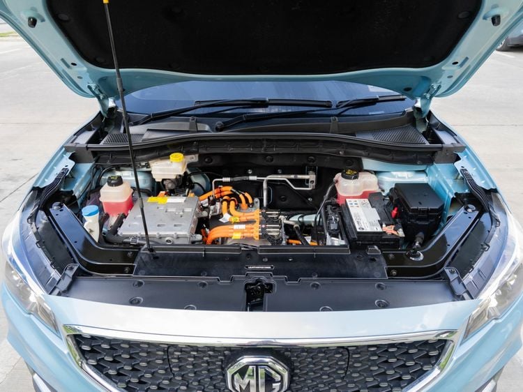 MG ZS 2019 EV Utility-car ไฟฟ้า เกียร์อัตโนมัติ ฟ้า รูปที่ 3