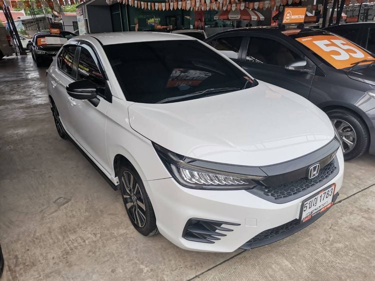Honda City 2020 1.0 RS Sedan เบนซิน ไม่ติดแก๊ส เกียร์อัตโนมัติ ขาว รูปที่ 3