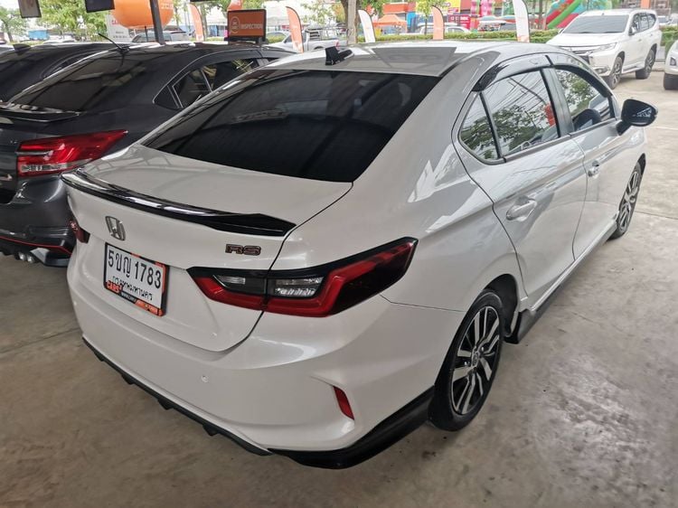 Honda City 2020 1.0 RS Sedan เบนซิน ไม่ติดแก๊ส เกียร์อัตโนมัติ ขาว รูปที่ 4