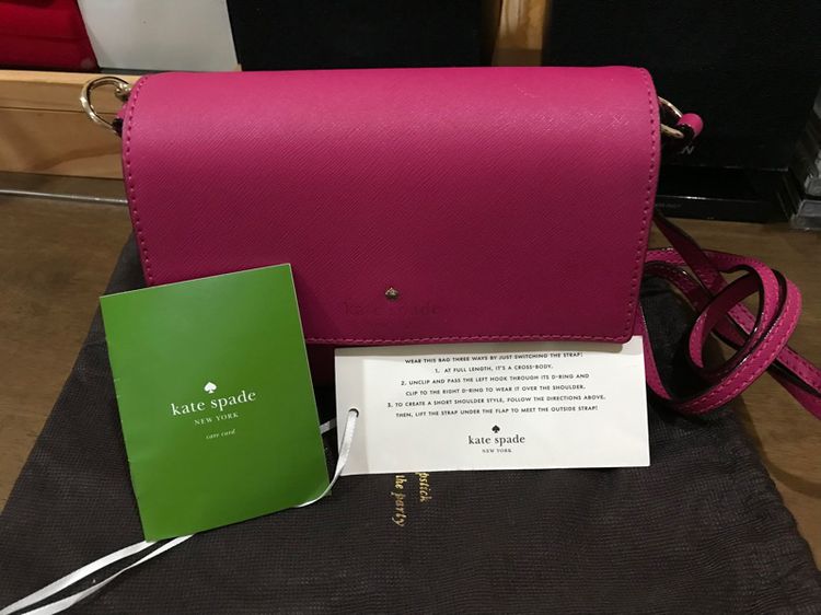 ลดราคา กระเป๋า Kate Spade ของแท้ มือสอง สภาพดี รูปที่ 14