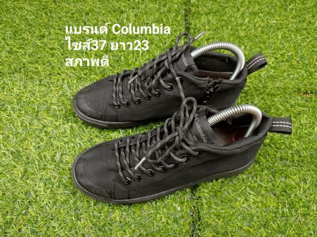 อื่นๆ รองเท้าผ้าใบ ผ้า UK 4.5 | EU 37 1/3 | US 6 ดำ Columbia มือสอง