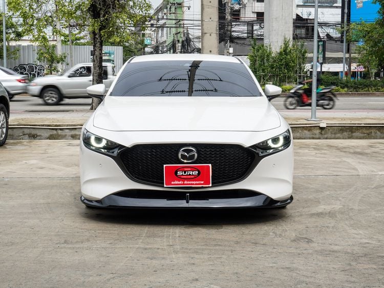 Mazda Mazda3 2021 2.0 SP Sports Sedan เบนซิน ไม่ติดแก๊ส เกียร์อัตโนมัติ ขาว รูปที่ 2