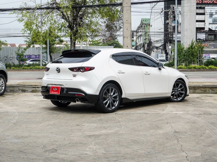 Mazda Mazda3 2021 2.0 SP Sports Sedan เบนซิน ไม่ติดแก๊ส เกียร์อัตโนมัติ ขาว รูปที่ 4