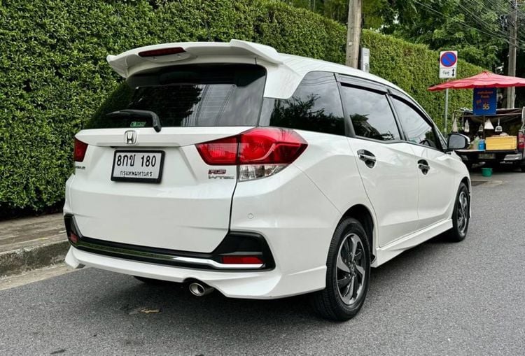 Honda Mobilio 2017 1.5 RS Sedan เบนซิน ไม่ติดแก๊ส เกียร์อัตโนมัติ ขาว รูปที่ 3