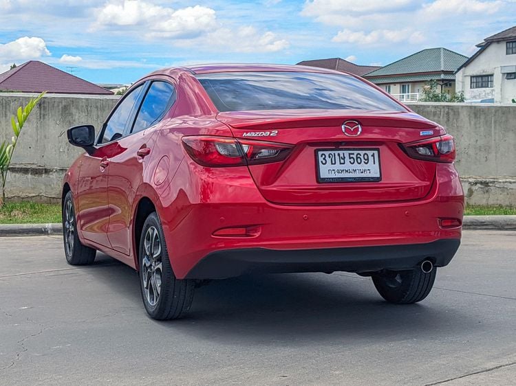 Mazda Mazda 2 2018 1.5 XD Sports High Plus Sedan ดีเซล ไม่ติดแก๊ส เกียร์อัตโนมัติ แดง รูปที่ 4