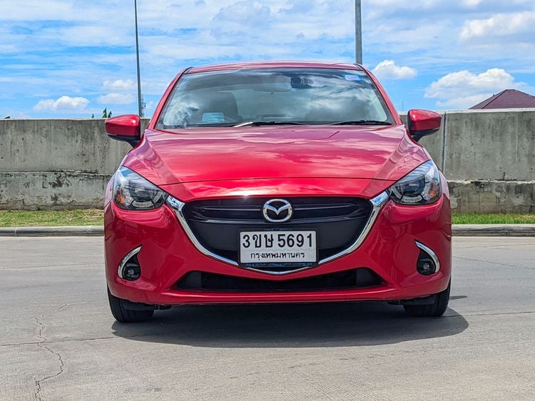 Mazda Mazda 2 2018 1.5 XD Sports High Plus Sedan ดีเซล ไม่ติดแก๊ส เกียร์อัตโนมัติ แดง รูปที่ 2