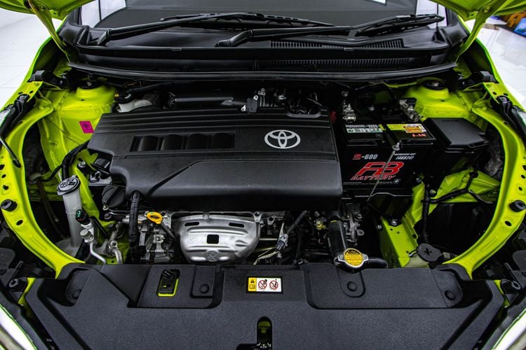 Toyota Yaris 2017 1.2 G Sedan เบนซิน เกียร์อัตโนมัติ เขียว รูปที่ 4